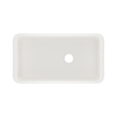 Allia™ 34" Fireclay Single Bowl Undermount Kitchen Sink