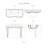 Whitehaus Collection 47" Large Console With Integrated Oval Bowls, Overflow And Gloss Black Wooden Leg Support