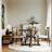47" Round Solid Wood Dining Table For 4 -  Gracie Oaks and Pedestal Base Farmhouse Style