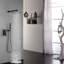 10 Inch Shower Head Bathroom Luxury Rain Mixer Shower Complete Combo Set Wall Mounted-838443867