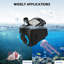 Refroidisseur d'eau 1/3 HP - refroidit jusqu'à 79 gallons, avec pompe en titane pour aquariums et culture hydroponique-88077782