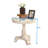 Round Wood Pedestal Side Table-1393598516