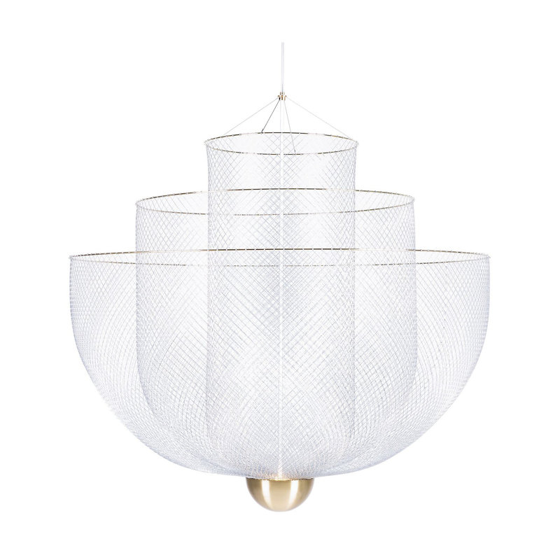 Meshmatics 1 - Light LED Chandelier, Small