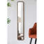 Miroir pleine grandeur en métal doré antique