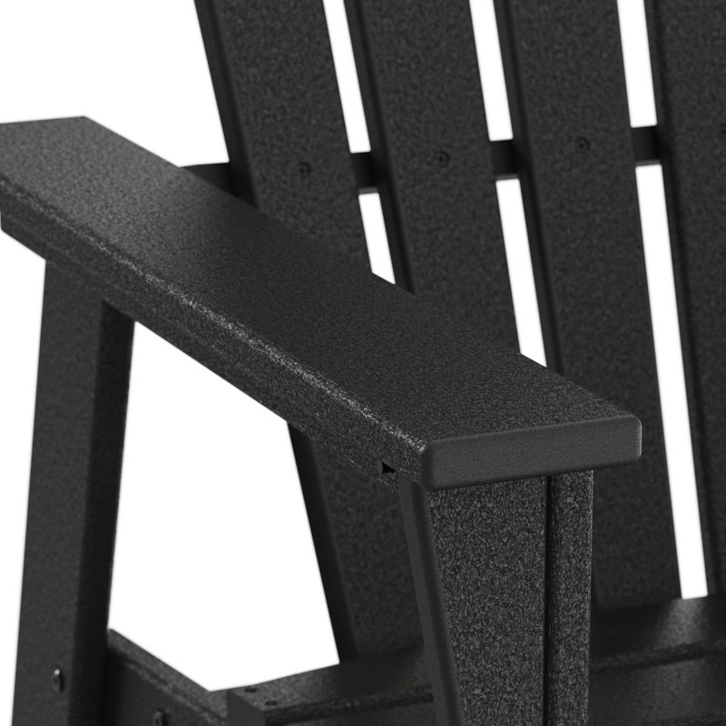 Chaise POLYWOOD South Beach, Noir