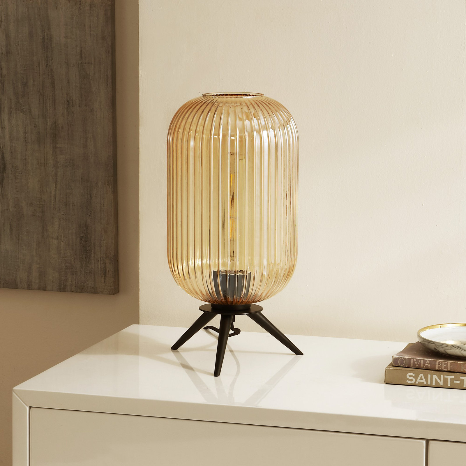Calin Metal Tripod Lamp Lamp