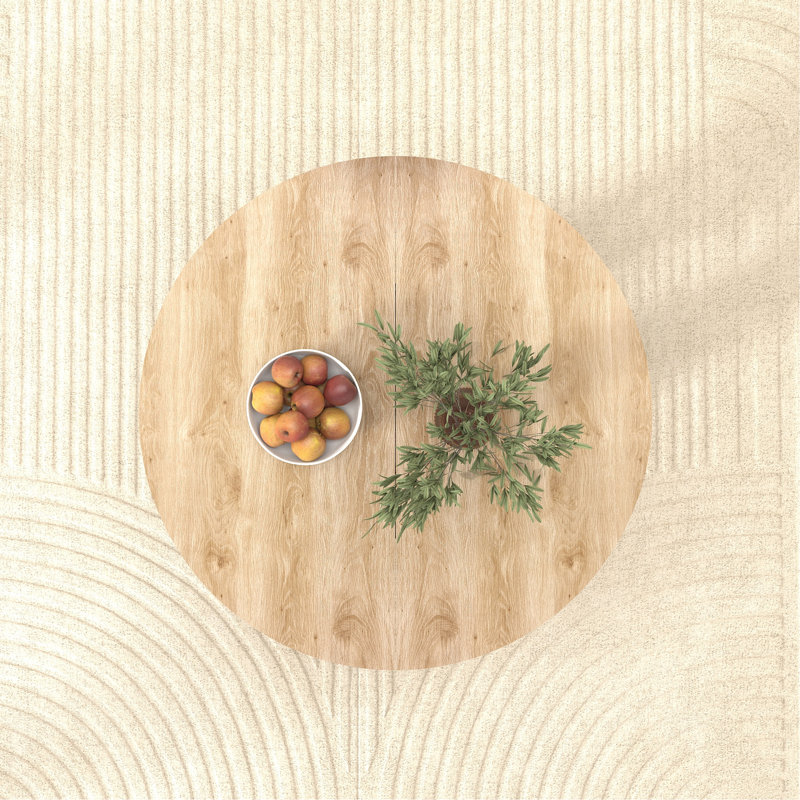 Table de salle à manger extensible ovale pour 59 x 43 pouces avec rallonge amovible, finition blanche, capacité de 6 personnes