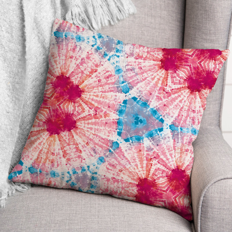  Housse et insert de coussin extérieur d'extérieur, Rose
