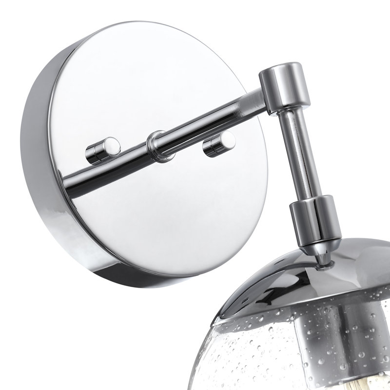 Vazken Armed Sconce, Silver