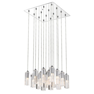 Luminaire grappe suspendu 16 lumières Icarus
