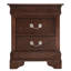Table de chevet 2 tiroirs Aaleiyah-2123904233