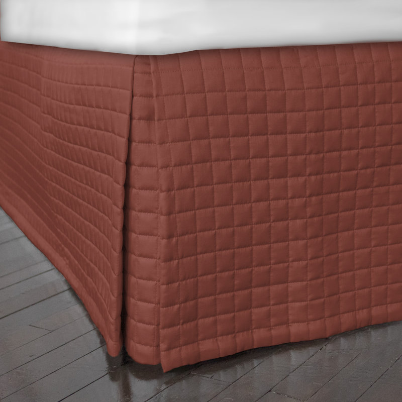 Galena Bed Skirt, Queen, Orange