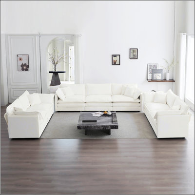 3 Piece Sofa Set Oversized Sofa Comfy Sofa Couch