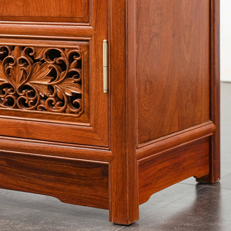 Armoire à chaussures en bois massif