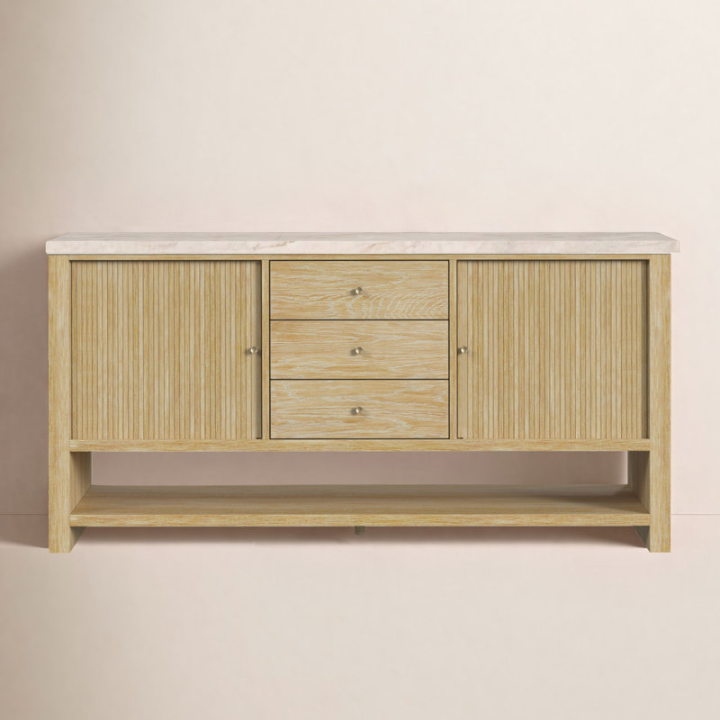Marigot 72'' W Double Vanity, 8" Widespread, Tajnar Eclos