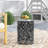 Modern Metal End Table With Elegant Iron Cut Design And Durable Powder-Coated Frame, Perfect For Contemporary Spaces.-1214374297