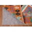 Tapis géométrique en laine Kilim 5 x 7