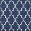 Tapis d'intérieur bleu marine / beige Arlecia-31311719