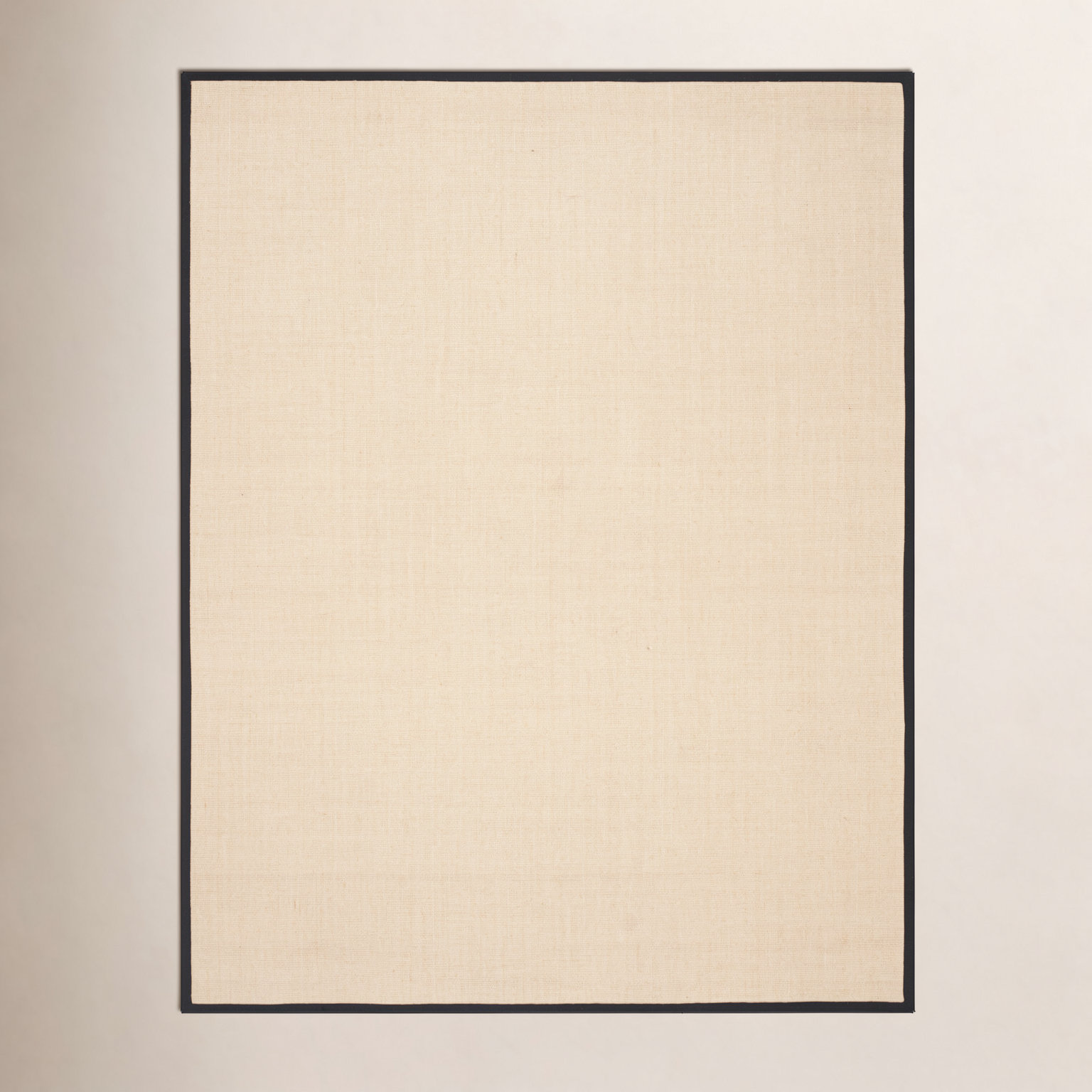 Maize Black Jute Rug, Rectangle 8' x 10'