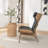 Brijin Faux Leather Wingback Chair