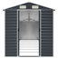 Brisayda Garden Shed 191x810x198 cm Galvanised Steel-1246726048