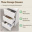Bureau d'ordinateur avec tiroirs, bureau de travail en bois, bureau d'ordinateur personnel-1424336249-1415089731