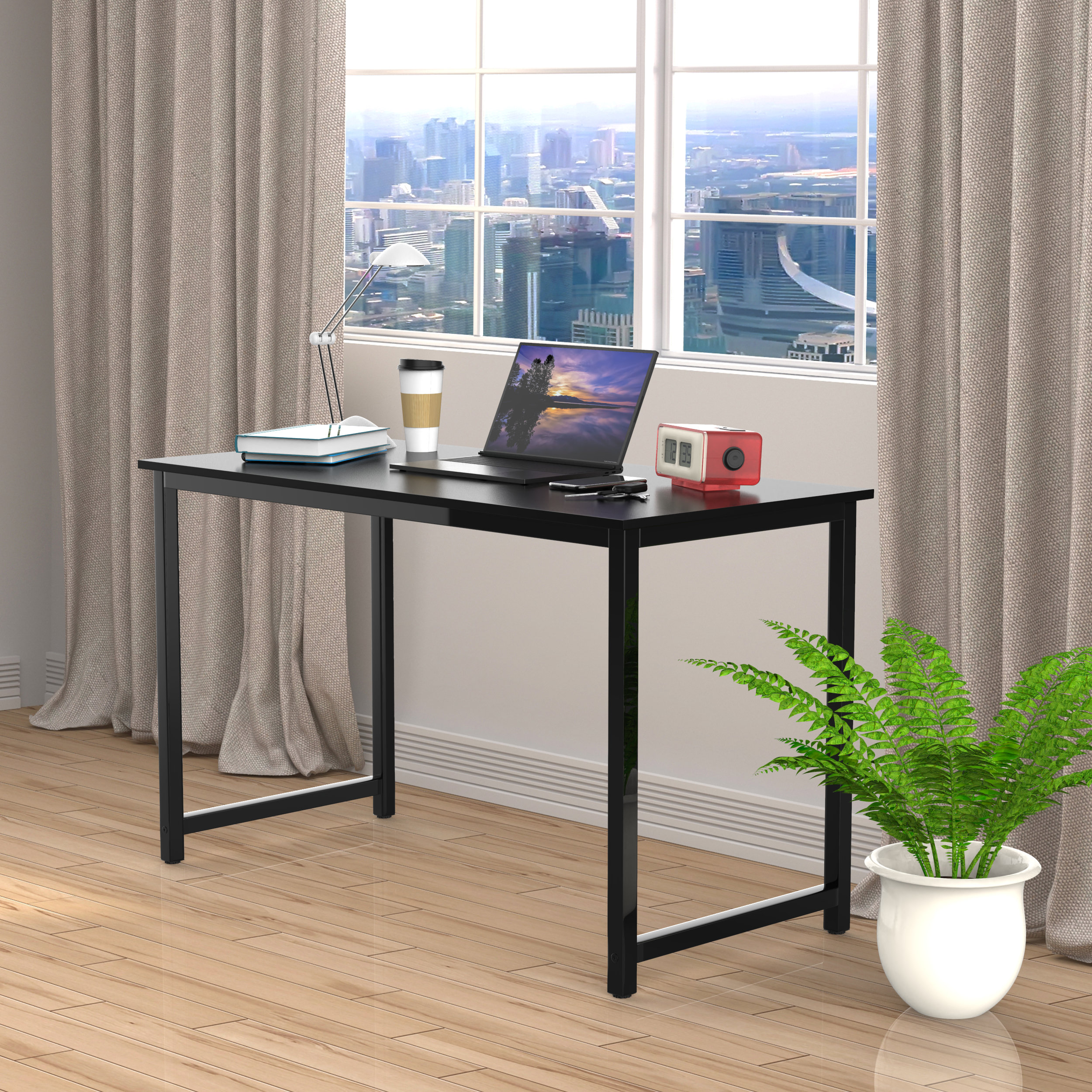 Laptop Desk Study Table Standing Office Desk Gaming Student Bedroom  Computer Desk Accessories simple Home Office