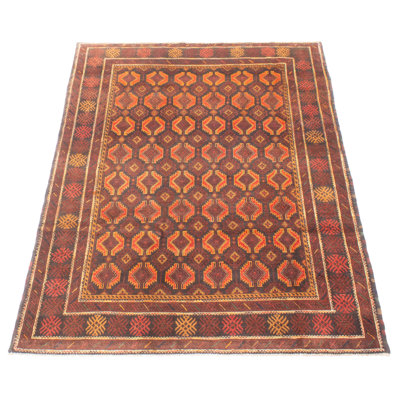 Teimani Black Rug 4'0" x 6'3"