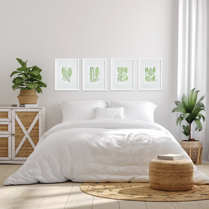 Ensemble de 4 impressions sur bois Lowery
