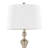Flint 30" Contemporary Metal Table Lamp With Textured Slub Linen Shade And Built-In Usb Port From Grandview Gallery - Set Of 2-2027359448-2027359452