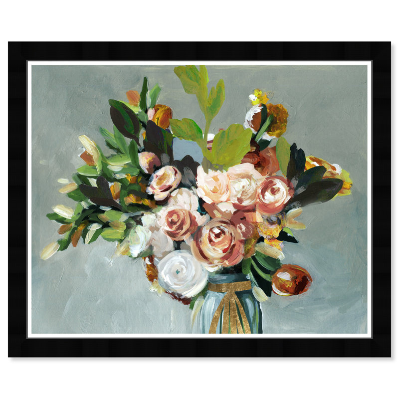 Floral and Botanical Sun Drop Flowers Florals - Cadre photo, reproduction d'art sur papier