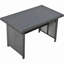 Ensemble de conversation modulaire en rotin 5 pièces avec coussins Modern-97840504-111721380