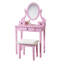 Ensemble coiffeuse et tabouret de maquillage Landisburg-488950439