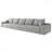 168" Cloud Sectional Sofa - Modern Modular, Deep Seat, Upholstered