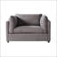 Ensemble de canapé et de fauteuil capitonné 3 pièces-1292472043