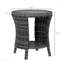Table d'appoint/basse en osier pour l'extérieur-1877024319
