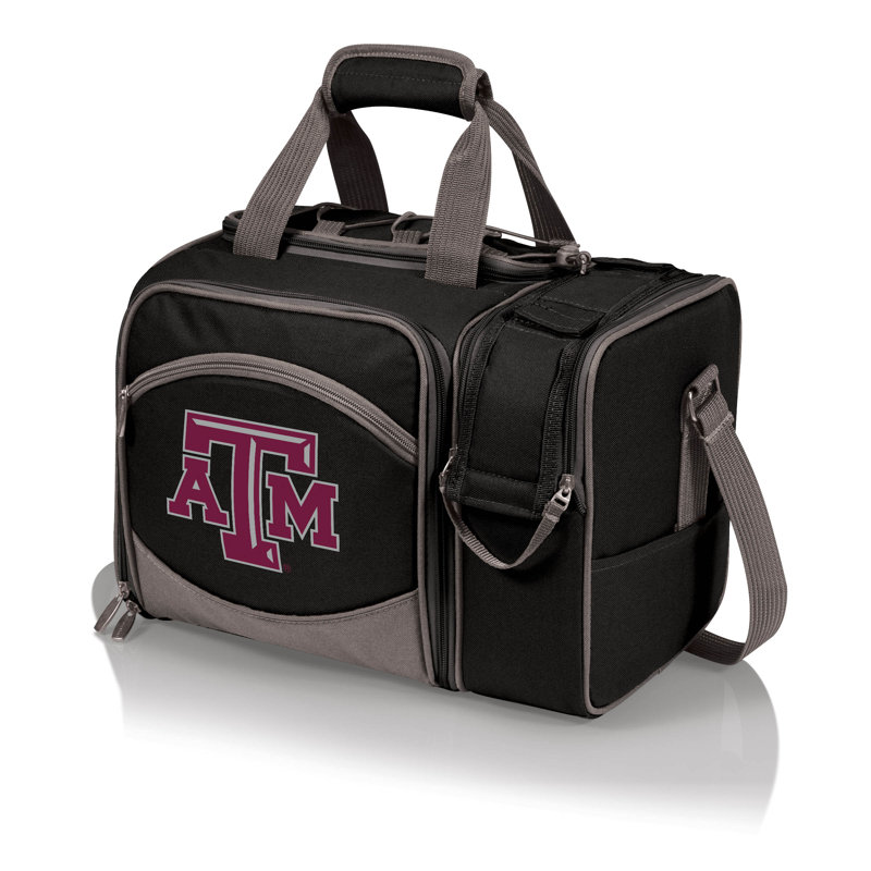 Refroidisseur à pique-nique isolé NCAA, Noir, Aggies de l'Université Texas A&M
