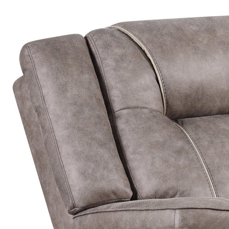 Ensemble de salon inclinable 3 pièces Brana