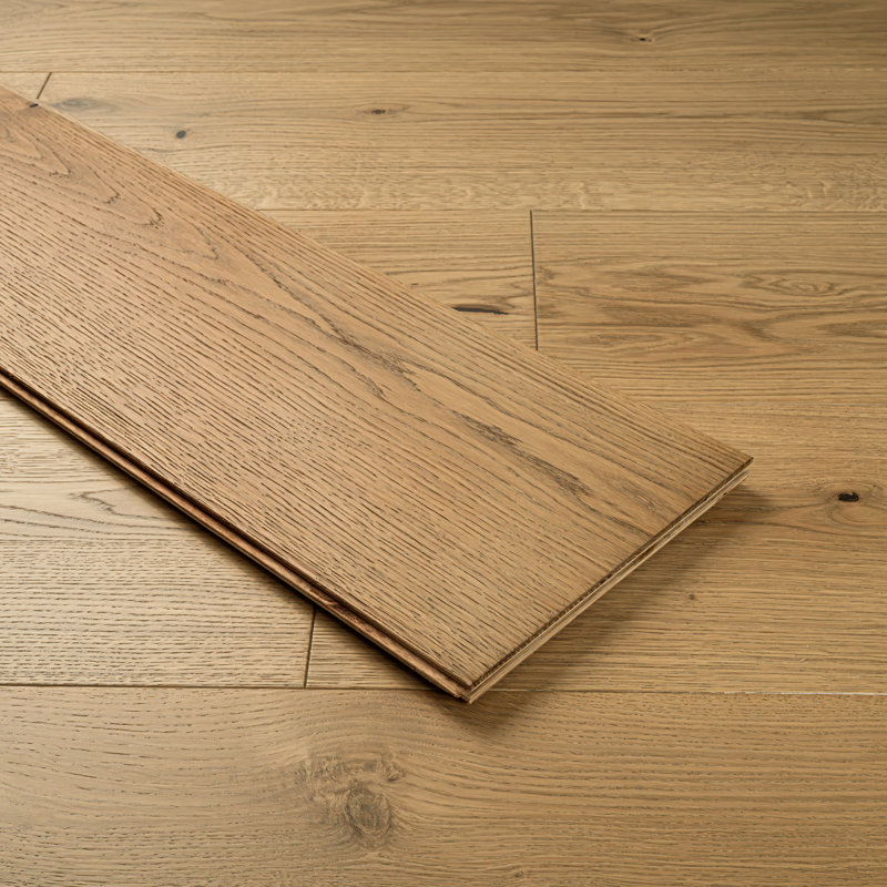 Planchers de bois franc d'ingénierie de 9,5 po x 86 po Sterlington Arlen Sand, 5/8 po d'épaisseur, Sable Arlen