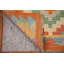 Tapis réversible en laine Kilim 5 x 7