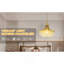 Lustre suspendu 11,75 "Dia X 10" H