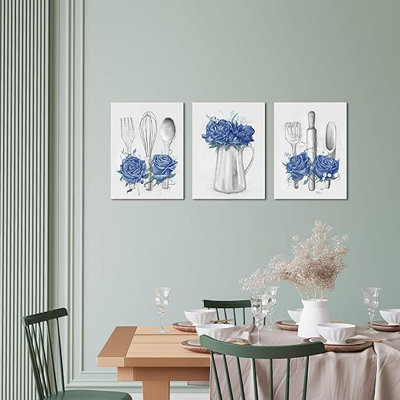 "Kitchen Art", bleu
