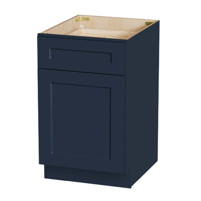 Armoire Shaker peu encombrante avec quincaillerie à fermeture en douceur et rangement réglable