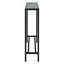 Mini-console étroite avec plateau en miroir Darrin-1874070818