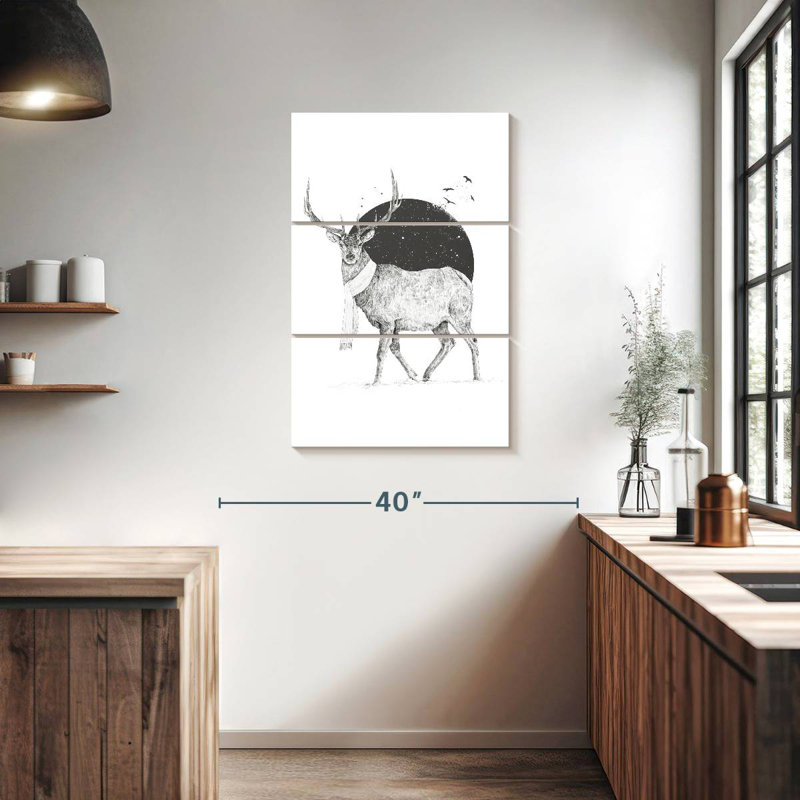 Brampt Winter Is All Around, 38" H x 24" W