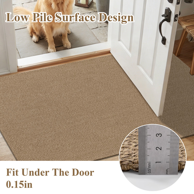 Tapis de cuisine antidérapant lavable à la machine, 2 pi x 3 pi + 2 pi x 5 pi