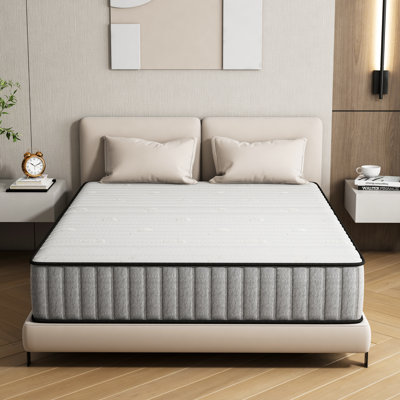Mattress The Innerspring Hybrid Memory Foam Bed in a Box for Ultimate Support and Pressure Relief Mattress