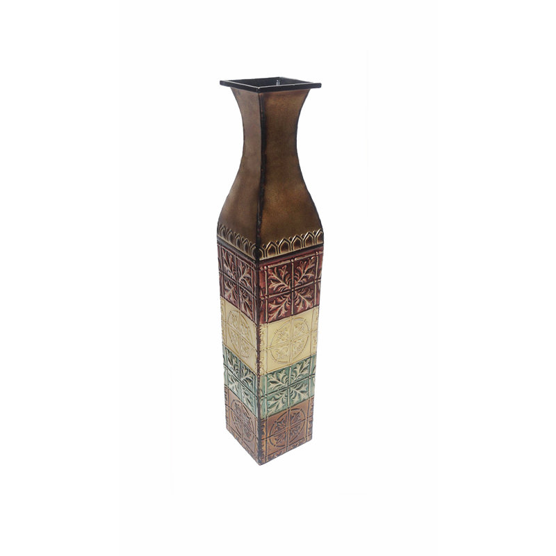 Vase en métal 24 po