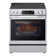 30 in. 6.3 cu. ft. 5 Burner Element Slide-In Electric Range in PrintProof Stainless Steel w/ Instaview, Air Fry, ProBake