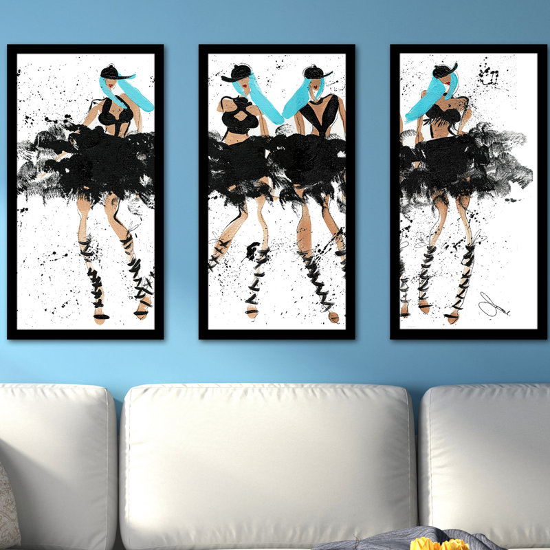 « Festival Ready », reproduction d’art encadrée à multiples images sur acrylique, H 25,5 po x l 40,5 po x P 1 po